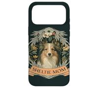 Berger Sheltie Mom Shetland Style William Morris Coque pour iPhone 17 Pro Max