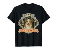 Berger Sheltie Mom Shetland Style William Morris T-Shirt