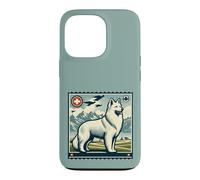 Berger Suisse Blanc rétro Vintage Art Suisse Alpes suisses Coque pour iPhone 13 Pro