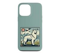 Berger Suisse Blanc rétro Vintage Art Suisse Alpes suisses Coque pour iPhone 13 Pro Max