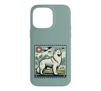 Berger Suisse Blanc rétro Vintage Art Suisse Alpes suisses Coque pour iPhone 14 Pro Max