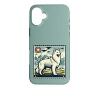 Berger Suisse Blanc rétro Vintage Art Suisse Alpes suisses Coque pour iPhone 16 Plus