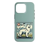 Berger Suisse Blanc rétro Vintage Art Suisse Alpes suisses Coque pour iPhone 16 Pro