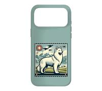 Berger Suisse Blanc rétro Vintage Art Suisse Alpes suisses Coque pour iPhone 17 Pro Max