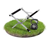 BERGER Support stable pour glacière de 40 l - Pliable - Support de glacière dans le jardin, le camping - Pour glacières avec cartouche de gaz - Batterie - Glacière thermoélectrique