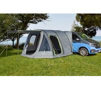Berger Touring L Deluxe Auvent Latéral Gonflable Autoportant pour Van & Camping-Car - Imperméable 3000 mm avec Sol Cousu, Moustiquaires Anti-Insectes, Hauteur 180-220 cm