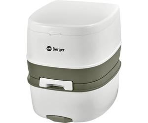 BERGER | WC Mobiles Supreme | Toilette de Camping Portable | Toilettes Chimiques de Camping | Charge jusqu'à 130 kg | Pot de Chambre Chimique | Adulte | Accessoires Camping Car, Caravane, Camion