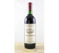 Bergerac Domaine de Montlong Bouteille de Vin Millésime 1985