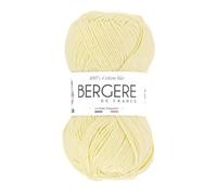 Pelote de laine - Paille - 100% coton bio - 3mm - Tricot et crochet - Bergère de France