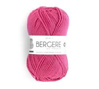 Pelote de laine - Magenta - 50% Laine 50% acrylique - Bergère de France - Idéale 4