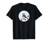 Bergeronnette Grise Oiseau Noël Biologiste Oiseau Chanteur T-Shirt
