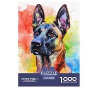 bergers allemands 1000 Pieces Puzzle en Papier Jeu Éduchatif Défi Jeu Cadeau Unique Adultes Et Enfants Dès 14 Ans 38x26cm/1000pcs