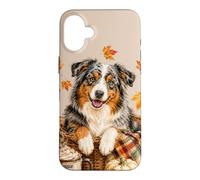 Bergers australiens Automnes Mamans et citrouilles Chien Coque pour iPhone 16 Plus