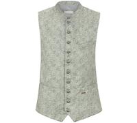 Bergfeuer Trachtenweste Ramiro Gilet Traditionnel, Vert, 48 Hommes