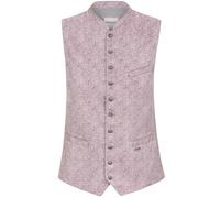 Bergfeuer Trachtenweste Ramiro Gilet Traditionnel, Vieux Rose, 50 Hommes