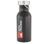 Bergfreunde - Stainless Steel Bottle 500ml - Gourde - 500 ml - black