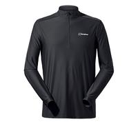 Berghaus - 24/7 Base Zip LS - Maillot thermique homme Jet Black - M