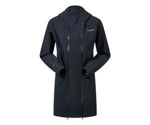 Berghaus Annaside Maternity Waterproof 2in1 Veste pour Femme, Noir de Jais 36