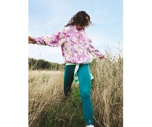 Berghaus Berghaus Pink Bamburgh Half Zip Printed Fleece