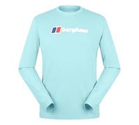 Berghaus Big Logo T-Shirt Manches Longues, Arctic, M Homme