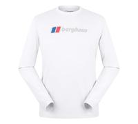 Berghaus Big Logo T-Shirt Manches Longues, Pure White, M Homme