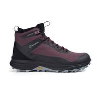 Berghaus Chaussures de randonnée Vc22 Multisport pour Femme, durables, imperméables, Respirantes, Gore Tex, Vibram, Pointure 41, Violet/Noir, 37.5 EU