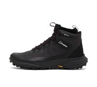 Berghaus Homme Vc22 Mid GTX 2.0 Chaussures, Noir/Rouge, 44.5 EU