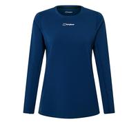 Berghaus - Delta LS Tee - T-shirt femme Hale Navy - UK 8