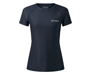 Berghaus Femme À Manches Courtes 24/7 T-Shirt, Noir, 46 EU