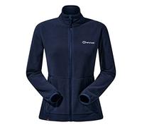 Berghaus Femme Prism 2.0 Micro Interactive À Fermeture Éclair Intégrale pour Plus De Chaleur, Style Flatteur, Durable Veste Polaire, Bleu Nuit, 42 EU