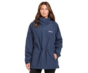 Berghaus Glissade Jacket Interactive Veste imperméable Femme Carbone FR : 3XL (Taille Fabricant : 20)