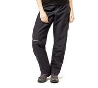 Berghaus Hillwalker Pantalon Imperméable Femme Black/Black FR : L (Taille Fabricant : 14 LNG)