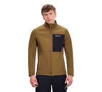 Berghaus Homme Ghlas 3.0 Softshell Water And Wind Resistant Veste, Écorce/noir De Jais, 3XL EU