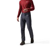 Berghaus Homme Ortler 2.0, Résistant À L'eau, Coupe Confortable, Respirant Pantalon de marche, Charbon, 42 Regular 32 Inches EU