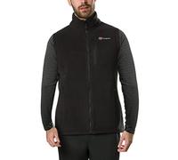 Berghaus Homme Prism Polartec Gilet sans manches en polaire, Black/Black, XXL EU