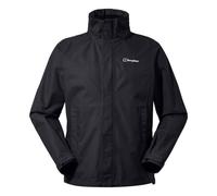 Berghaus Hommes RG Alpha 2.0 Veste coquille à capuche - Noir - M