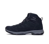 Berghaus Men’s Expeditor Trek 2.0 Hiking Boots with High Traction Opti-Stud Sole & Cushioned Footbed, Durable Suede & Mesh Upper, Waterproof, Breathable, Walking & Trekking Footwear, Grey, UK11