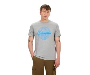 Berghaus Men's Map of The Toon Tee, Grey Marl BCI, M