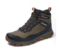 Berghaus Men's Vc22 Multisport Mid Walking Hiking Boots | Durable | Waterproof | Breathable | Gore Tex | Vibram, Dark Brown Dark Green, 44 EU