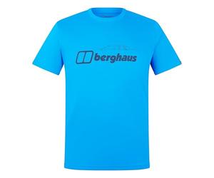Berghaus Mountain Checklist T-Shirt pour Homme, Mountain Blue, S