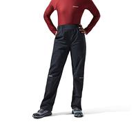 Berghaus Paclite Pantalon Imperméable Femme Noir FR : XS (Taille Fabricant : 8 SHT)