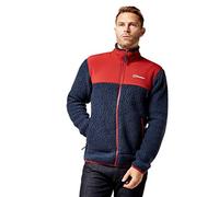 Berghaus Syker Veste en Polaire Homme, Dusk/Red Dahlia, FR (Taille Fabricant : XL)
