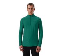 Berghaus T-Shirt à Manches Longues 24/7 Base Zipls pour Homme, Vert Prairie, L