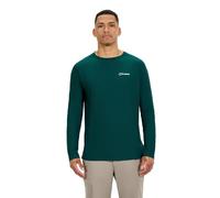 Berghaus T-Shirt à Manches Longues 24/7 Basecrewls pour Homme, Off Peak, S