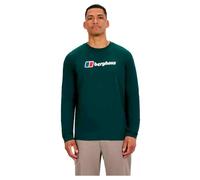 Berghaus Big Logo Long Sleeve T-shirt Vert S Homme