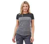 Berghaus Technique 2.0 T-Shirt Manches Courtes Femme Carbon Marl/Jet Black FR : M (Taille Fabricant : 12)