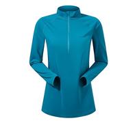 Berghaus Technique Maternité Manches Longues 24/7 Demi Zip T-Shirt Femme, Bijou de la Jungle, 44