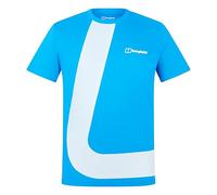 Berghaus Travlek T-Shirt pour Homme, Mountain Blue, XS