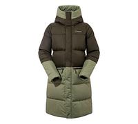 Berghaus Veste Matelassée Longue à Technologie de Réflexion pour Femme, Oil Green/Deep Depths/Oil Green, M