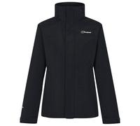 Berghaus - Women's Hillwalker 2.0 Gemini 3in1 Jacket - Veste imperméable - 46 - black / grey pinstripe